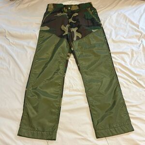 Vintage Double Knee Camo Hunting Pants